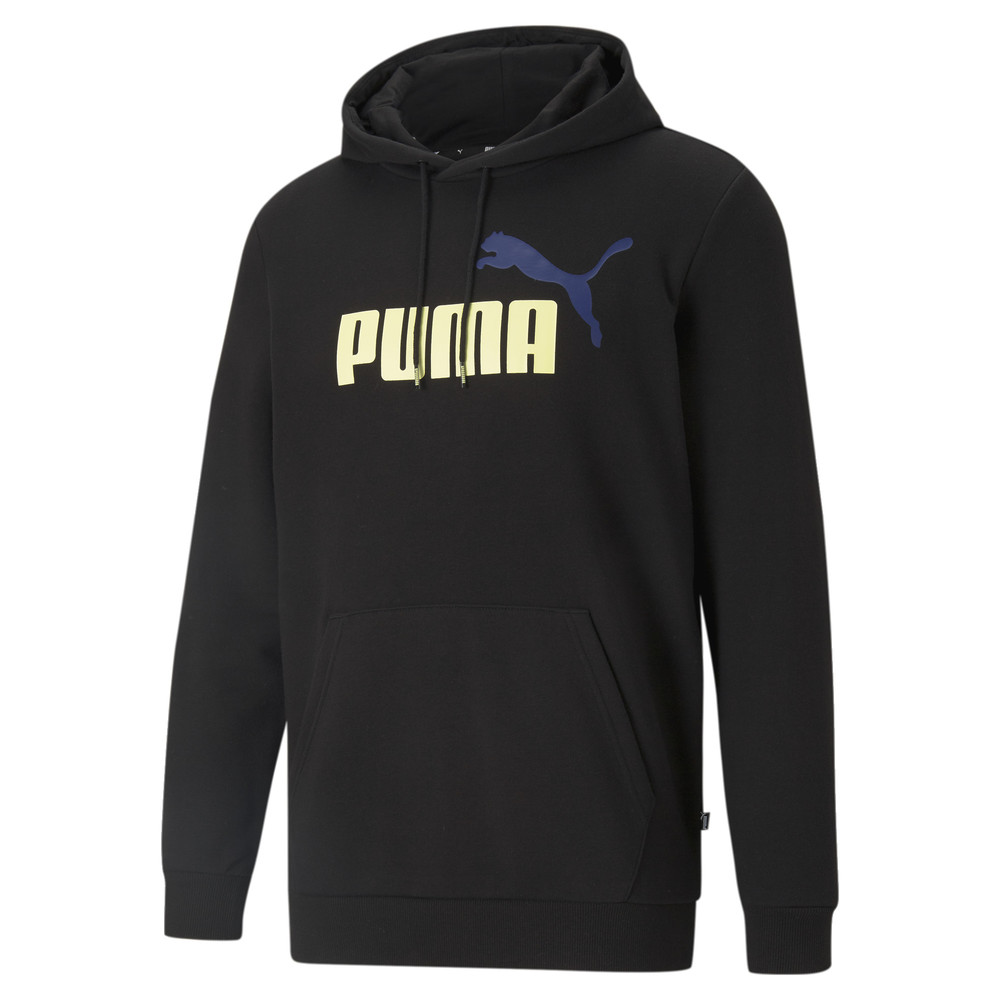 Толстовка Essentials+ Two-Tone Big Logo Men's Hoodie Puma - Puma Толстовка Essentials+ Two-Tone Big Logo Men's Hoodie Puma - Цвет: Черный