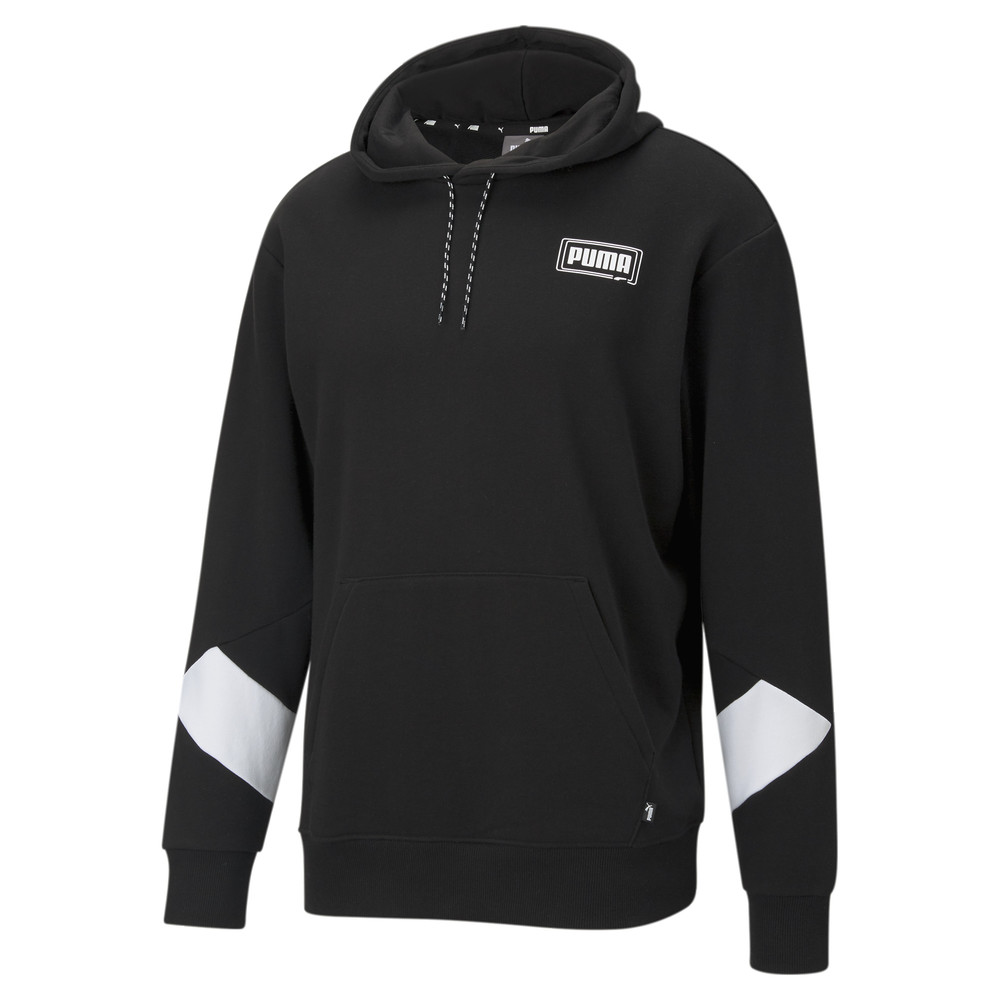 Толстовка Rebel Block Men's Hoodie Puma - Puma Толстовка Rebel Block Men's Hoodie Puma - Цвет: Черный