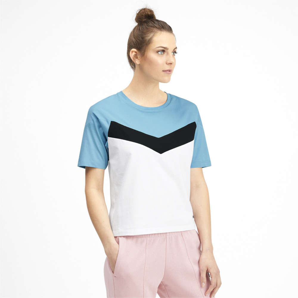 Футболка PUMA XTG Colorblock Tee Puma - Puma Футболка PUMA XTG Colorblock Tee Puma - Цвет: Белый