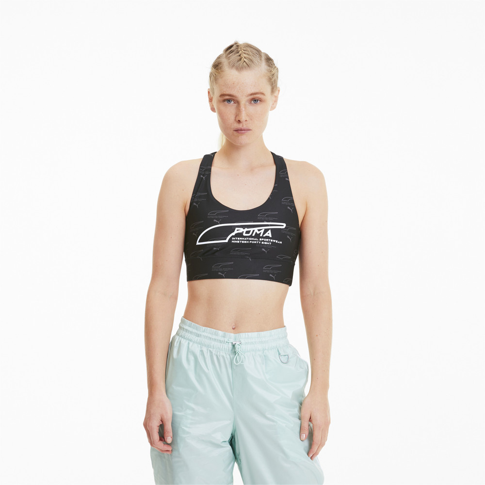 Топ Evide AOP Crop Top Puma - Puma Топ Evide AOP Crop Top Puma - Цвет: Черный