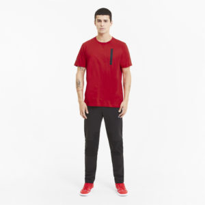 Футболка Ferrari Style Logo Tee Puma - Пол: Мужской