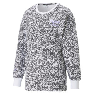 Толстовка PUMA x MR DOODLE AOP Crew Puma - Puma Толстовка PUMA x MR DOODLE AOP Crew Puma - Цвет: Белый