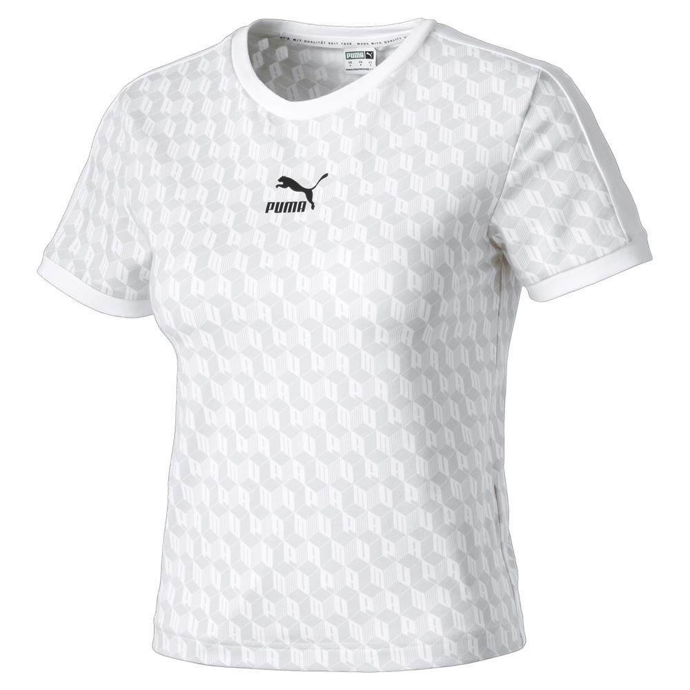 Футболка Summer Luxe All-Over Printed Women's Tee Puma - Puma Футболка Summer Luxe All-Over Printed Women's Tee Puma - Цвет: Белый