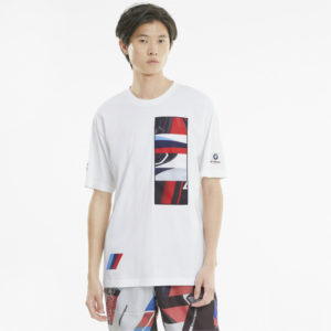 Футболка BMW M Motorsport Knitted Men's Street Tee Puma - Puma Футболка BMW M Motorsport Knitted Men's Street Tee Puma - Цвет: Белый