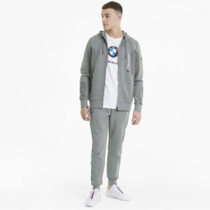 Толстовка BMW M Motorsport Hooded Men's Sweat Jacket Puma - Пол: Мужской