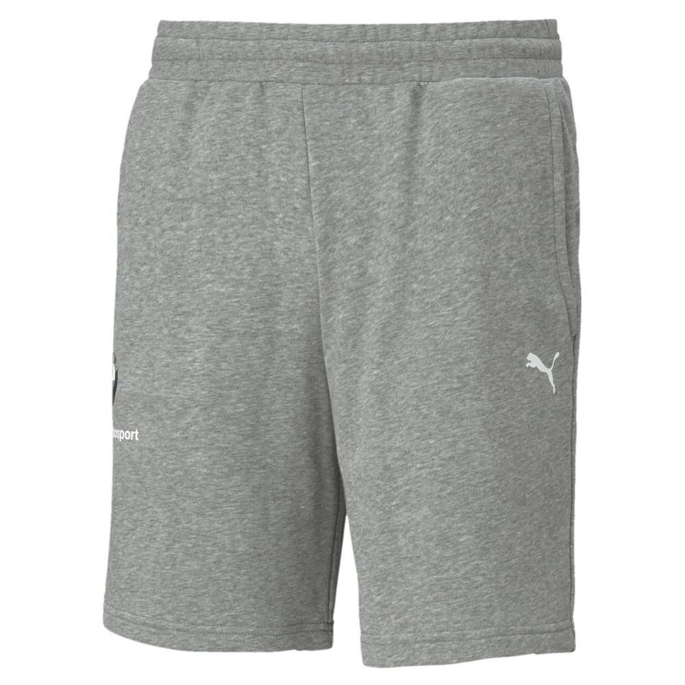 Шорты BMW M Motorsport Essentials Men's Sweat Shorts Puma - Puma Шорты BMW M Motorsport Essentials Men's Sweat Shorts Puma - Цвет: Серый