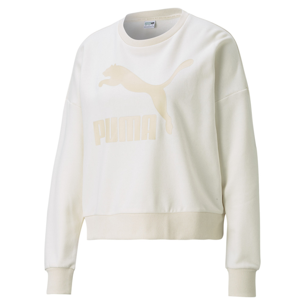 Толстовка Classics Logo Crew Neck Women's Sweater Puma - Puma Толстовка Classics Logo Crew Neck Women's Sweater Puma - Цвет: Черный
