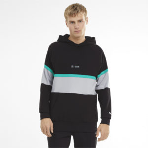 Толстовка Mercedes F1 XTG Men's Hoodie Puma - Puma Толстовка Mercedes F1 XTG Men's Hoodie Puma - Цвет: Черный