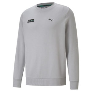 Толстовка Mercedes F1 Essentials Men's Sweater Puma - Puma Толстовка Mercedes F1 Essentials Men's Sweater Puma - Цвет: Серый