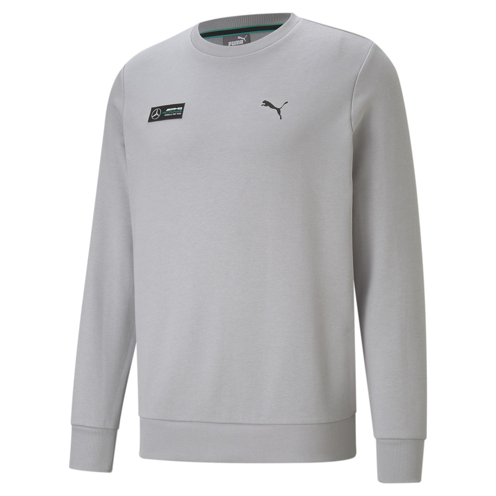 Толстовка Mercedes F1 Essentials Men's Sweater Puma - Puma Толстовка Mercedes F1 Essentials Men's Sweater Puma - Цвет: Серый