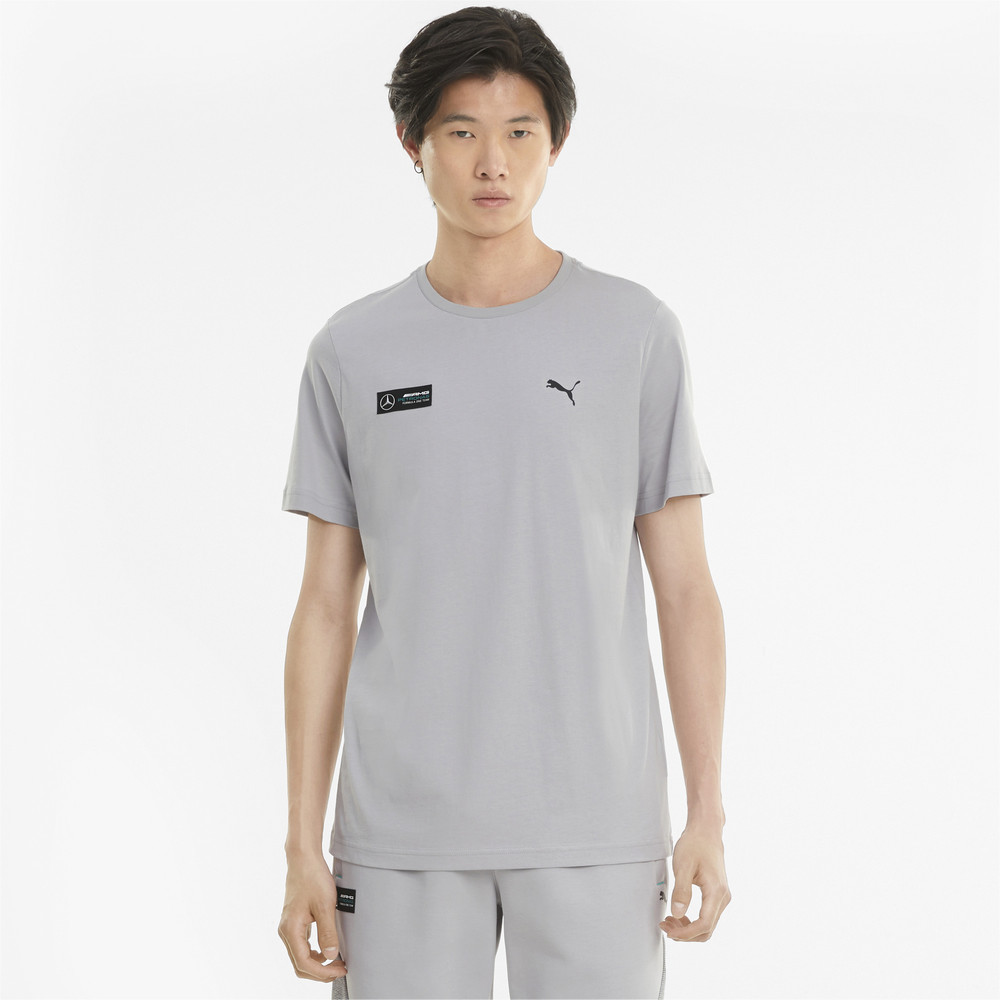Футболка Mercedes F1 Essentials Men's Tee Puma - Puma Футболка Mercedes F1 Essentials Men's Tee Puma - Цвет: Серый