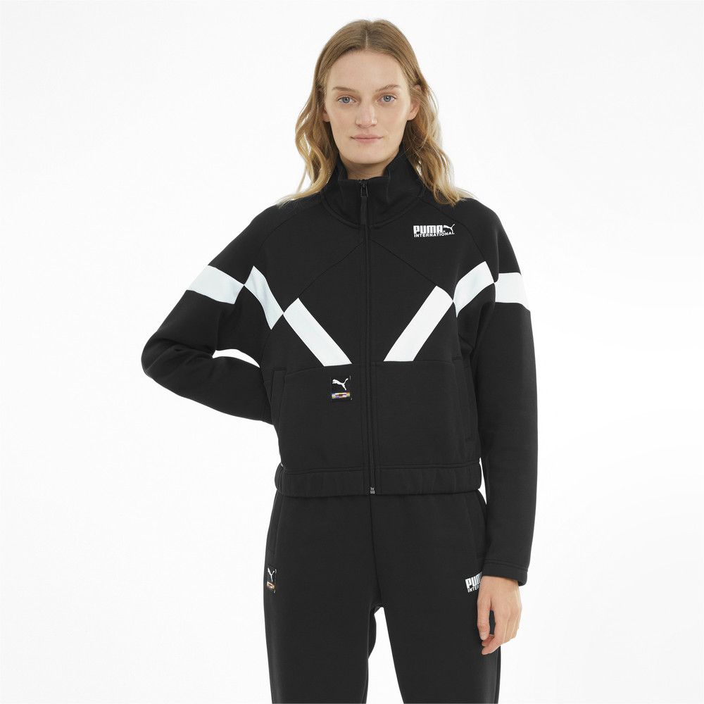 Олимпийка PUMA International Double Knit Women's Track Jacket Puma - Puma Олимпийка PUMA International Double Knit Women's Track Jacket Puma - Цвет: Черный