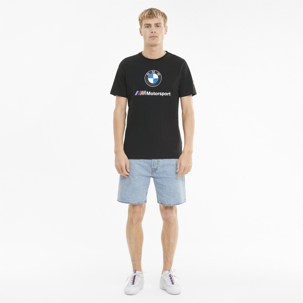 Футболка BMW M Motorsport Essentials Logo Men's Tee Puma - Puma Футболка BMW M Motorsport Essentials Logo Men's Tee Puma - Пол: Мужской