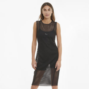 Платье Evide Mesh Women's Dress Puma - Цвет: Черный