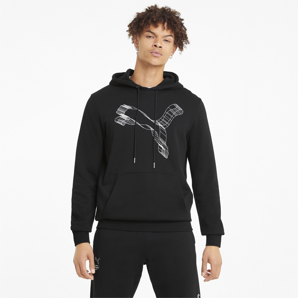 Толстовка Avenir Men's Hoodie Puma - Puma Толстовка Avenir Men's Hoodie Puma - Цвет: Черный