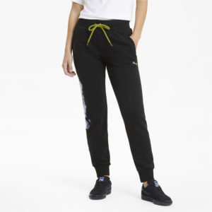 Штаны Evide Knit Women's Track Pants Puma - Цвет: Черный