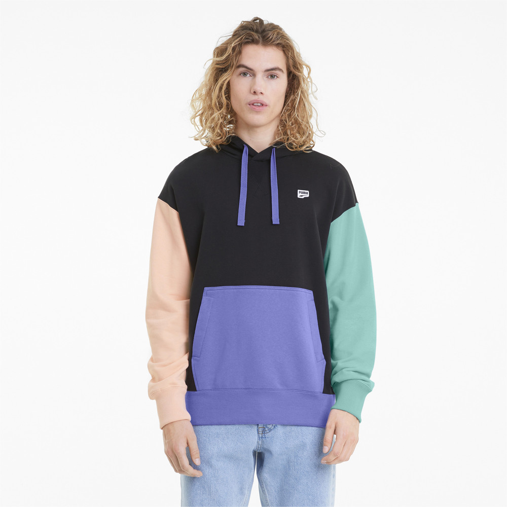 Толстовка Downtown Men's Hoodie Puma - Puma Толстовка Downtown Men's Hoodie Puma - Цвет: Черный