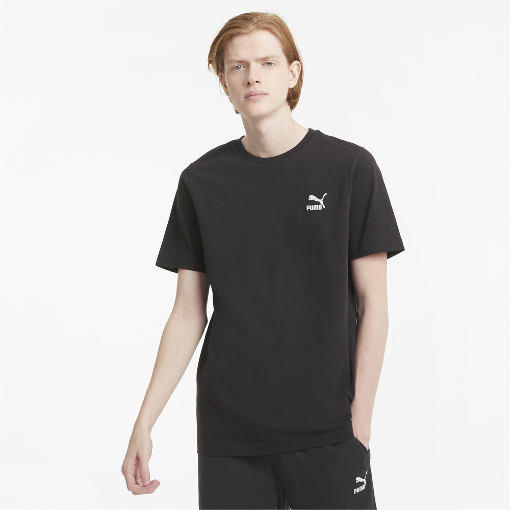 Футболка Classics Embro Men's Tee Puma - Puma Футболка Classics Embro Men's Tee Puma - Цвет: Черный