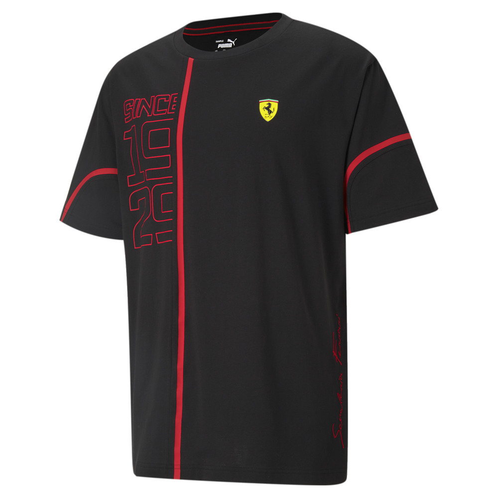 Футболка Scuderia Ferrari Statement Graphic Men's Tee Puma - Puma Футболка Scuderia Ferrari Statement Graphic Men's Tee Puma - Цвет: Черный