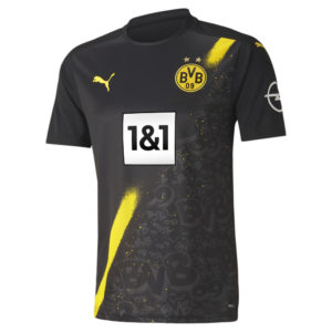 Футболка BVB AWAY Shirt Replica SS Puma - Puma Футболка BVB AWAY Shirt Replica SS Puma - Цвет: Черный