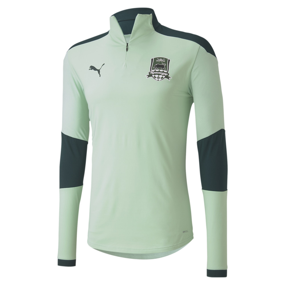 Толстовка FCK 1/4 Zip Training Top Puma - Puma Толстовка FCK 1/4 Zip Training Top Puma - Цвет: Зеленый