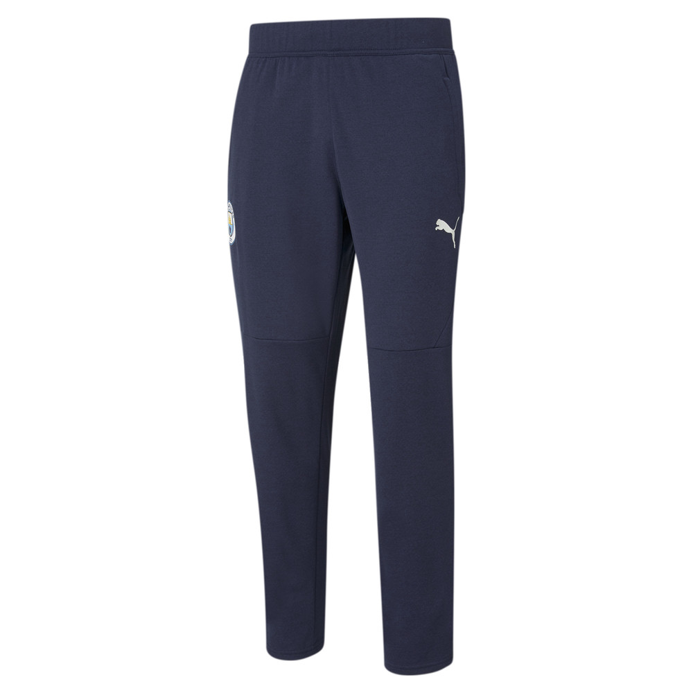 Штаны Man City Warm-Up Men's Football Pant Puma - Puma Штаны Man City Warm-Up Men's Football Pant Puma - Цвет: Синий