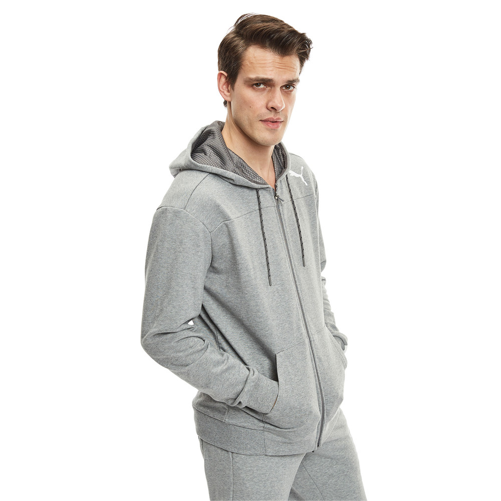 Толстовка Modern Sports Hooded Jacket Puma - Puma Толстовка Modern Sports Hooded Jacket Puma - Цвет: Серый