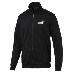 Олимпийка Essentials Fleece Track Jkt Puma - Цвет: Черный