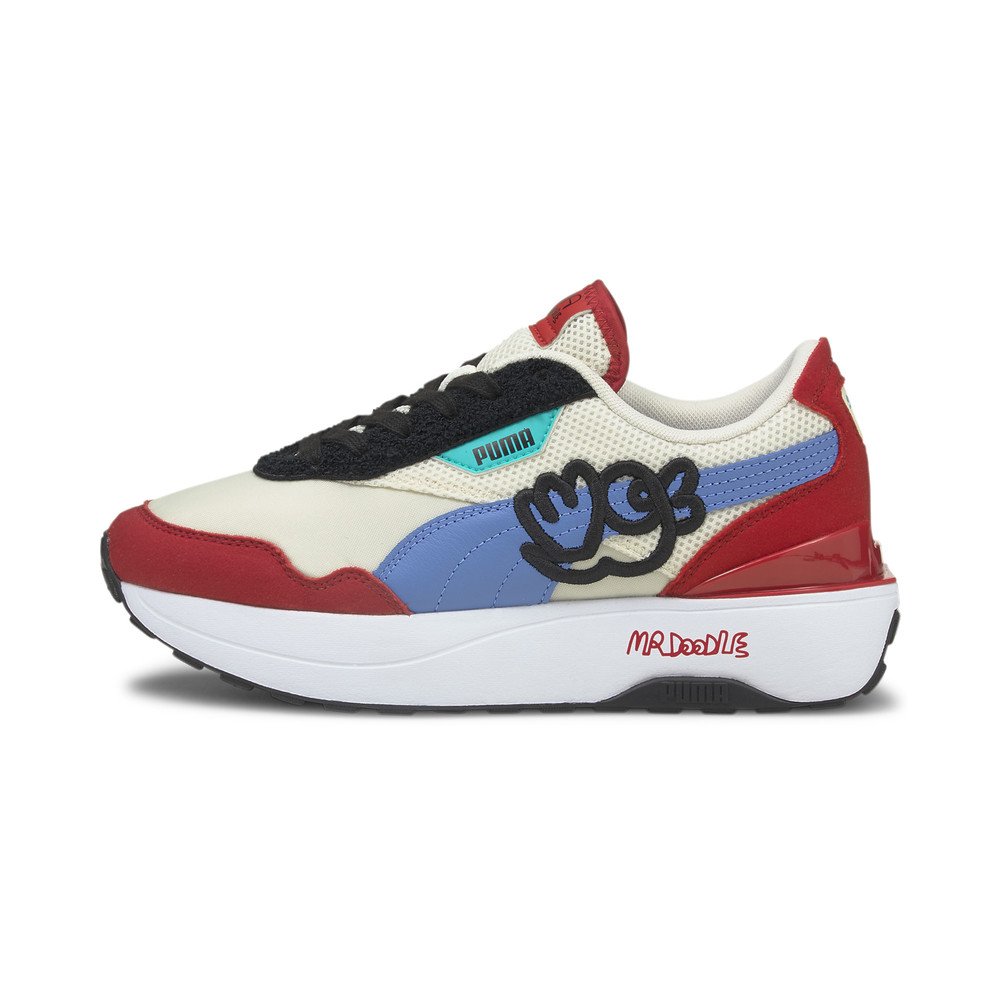 Кроссовки PUMA x MR DOODLE Cruise Rider Women's Trainers Puma - Puma Кроссовки PUMA x MR DOODLE Cruise Rider Women's Trainers Puma - Цвет: Бежевый