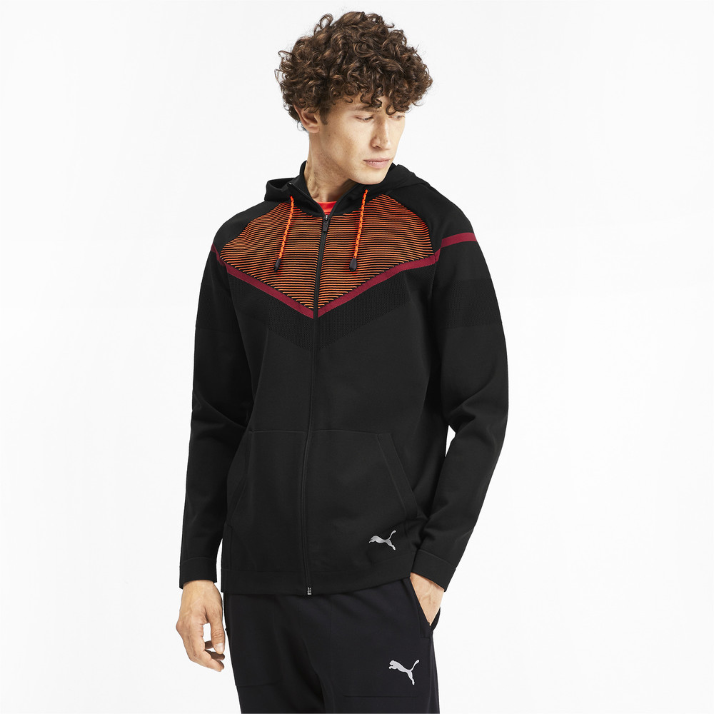 Олимпийка Reactive evoKNIT Jacket Puma - Puma Олимпийка Reactive evoKNIT Jacket Puma - Цвет: Черный