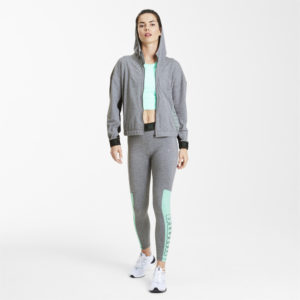 Толстовка Logo PUMA FZ Hoodie Puma - Пол: Женский