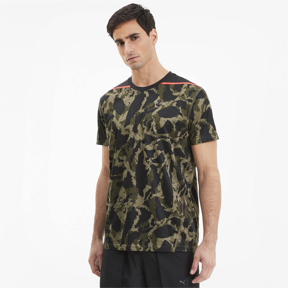 Футболка First Mile Camo Tee Puma - Puma Футболка First Mile Camo Tee Puma - Цвет: Зеленый