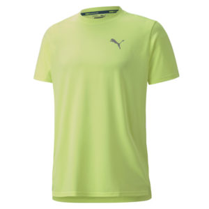 Футболка Run Laser Cat SS Tee Puma - Puma Футболка Run Laser Cat SS Tee Puma - Цвет: Желтый
