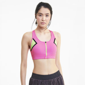 Бра High Impact Front Zip Bra Puma - Puma Бра High Impact Front Zip Bra Puma - Цвет: Розовый