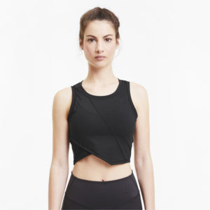 Майка Studio Crop Lace Tank Puma - Puma Майка Studio Crop Lace Tank Puma - Цвет: Черный