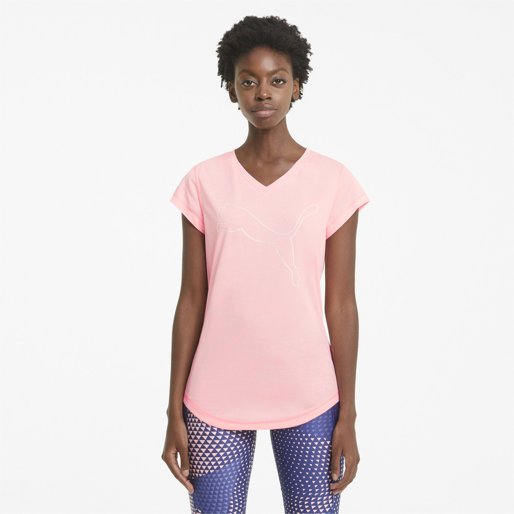 Футболка Favourite Heather Cat Women's Training Tee Puma - Puma Футболка Favourite Heather Cat Women's Training Tee Puma - Цвет: Розовый