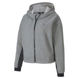 Толстовка Train Fav Fleece FZ Hoodie Puma - Puma Толстовка Train Fav Fleece FZ Hoodie Puma - Цвет: Серый