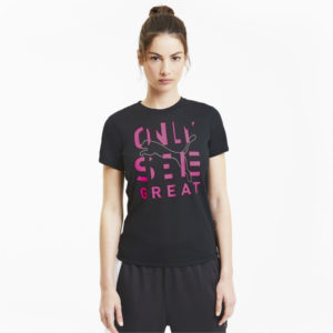 Футболка Performance Slogan SS Tee Puma - Puma Футболка Performance Slogan SS Tee Puma - Цвет: Черный