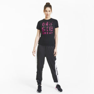 Футболка Performance Slogan SS Tee Puma - Пол: Женский