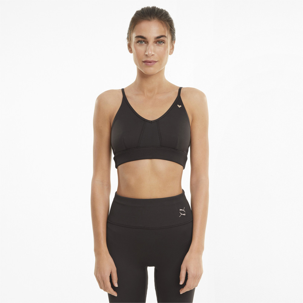 Бра Exhale Studio Women's Training Bra Puma - Puma Бра Exhale Studio Women's Training Bra Puma - Цвет: Коричневый