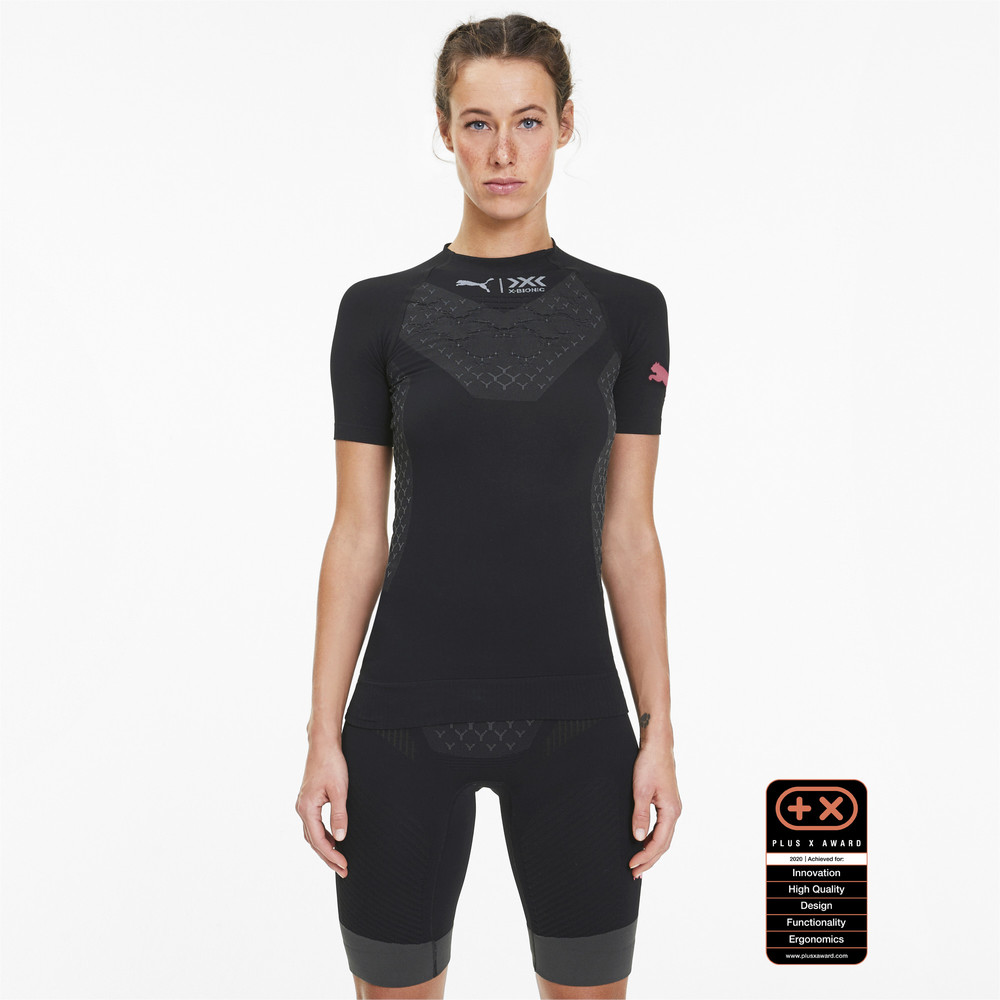 Футболка PUMA by X-BIONIC Twyce Short Sleeve Women's Running Tee Puma - Puma Футболка PUMA by X-BIONIC Twyce Short Sleeve Women's Running Tee Puma - Цвет: Черный
