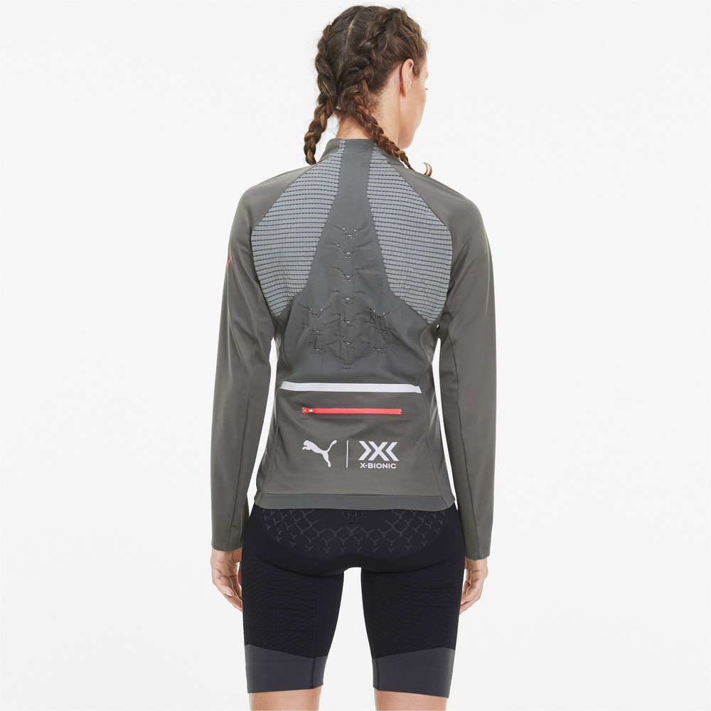 Олимпийка PUMA by X-BIONIC RainSphere Women's Running Jacket Puma - Puma Олимпийка PUMA by X-BIONIC RainSphere Women's Running Jacket Puma - Пол: Женский
