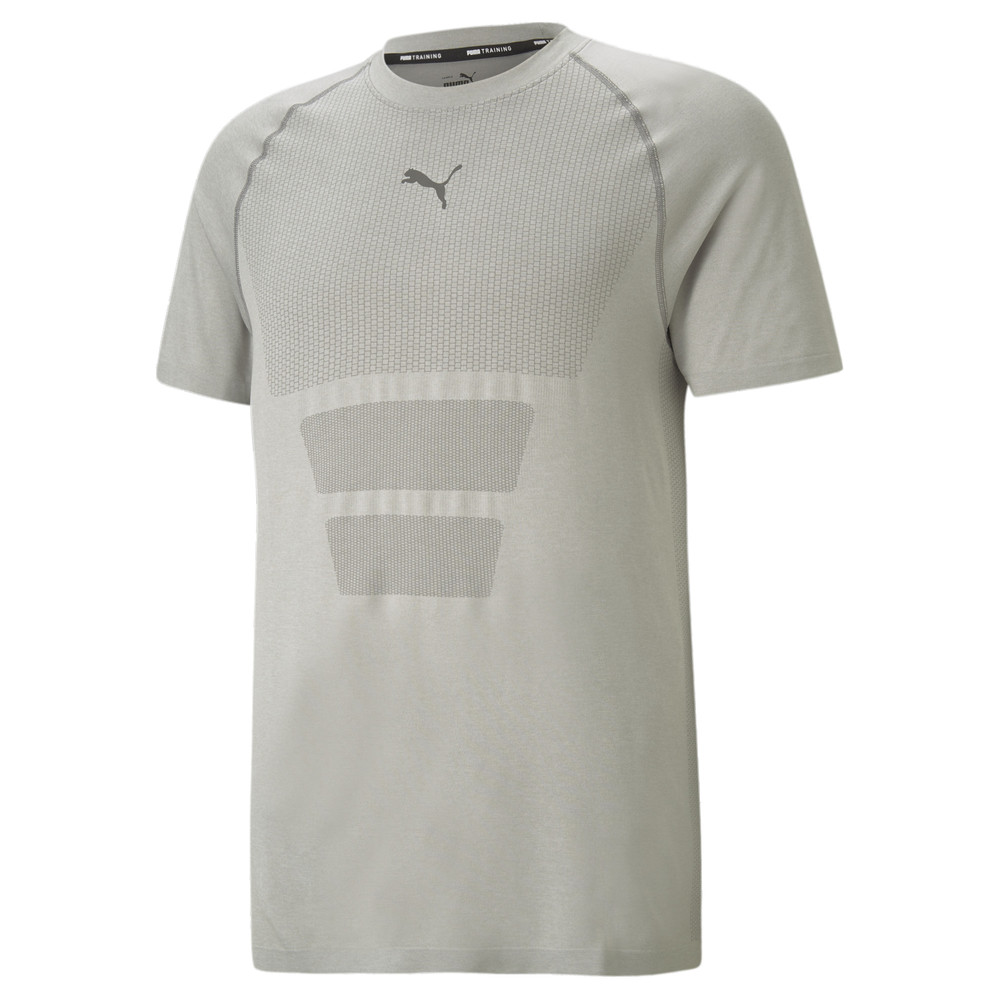 Футболка Favourite evoKNIT Short Sleeve Men's Training Tee Puma - Puma Футболка Favourite evoKNIT Short Sleeve Men's Training Tee Puma - Цвет: Серый