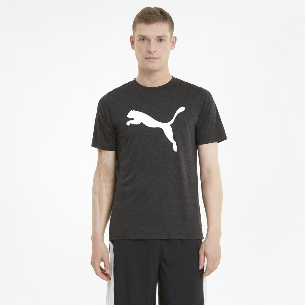 Футболка Favourite Heather Cat Short Sleeve Men's Training Tee Puma - Puma Футболка Favourite Heather Cat Short Sleeve Men's Training Tee Puma - Цвет: Серый