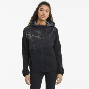 Куртка Graphic Hooded Women's Running Jacket Puma - Puma Куртка Graphic Hooded Women's Running Jacket Puma - Цвет: Черный