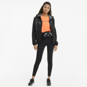 Куртка Graphic Hooded Women's Running Jacket Puma - Пол: Женский