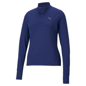 Олимпийка Favourite Quarter-Zip Women's Running Pullover Puma - Puma Олимпийка Favourite Quarter-Zip Women's Running Pullover Puma - Цвет: Синий