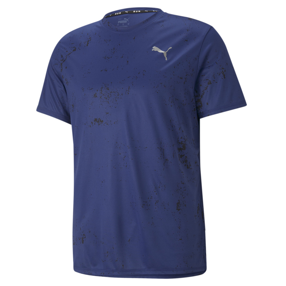 Футболка Graphic Short Sleeve Men's Running Tee Puma - Puma Футболка Graphic Short Sleeve Men's Running Tee Puma - Цвет: Синий