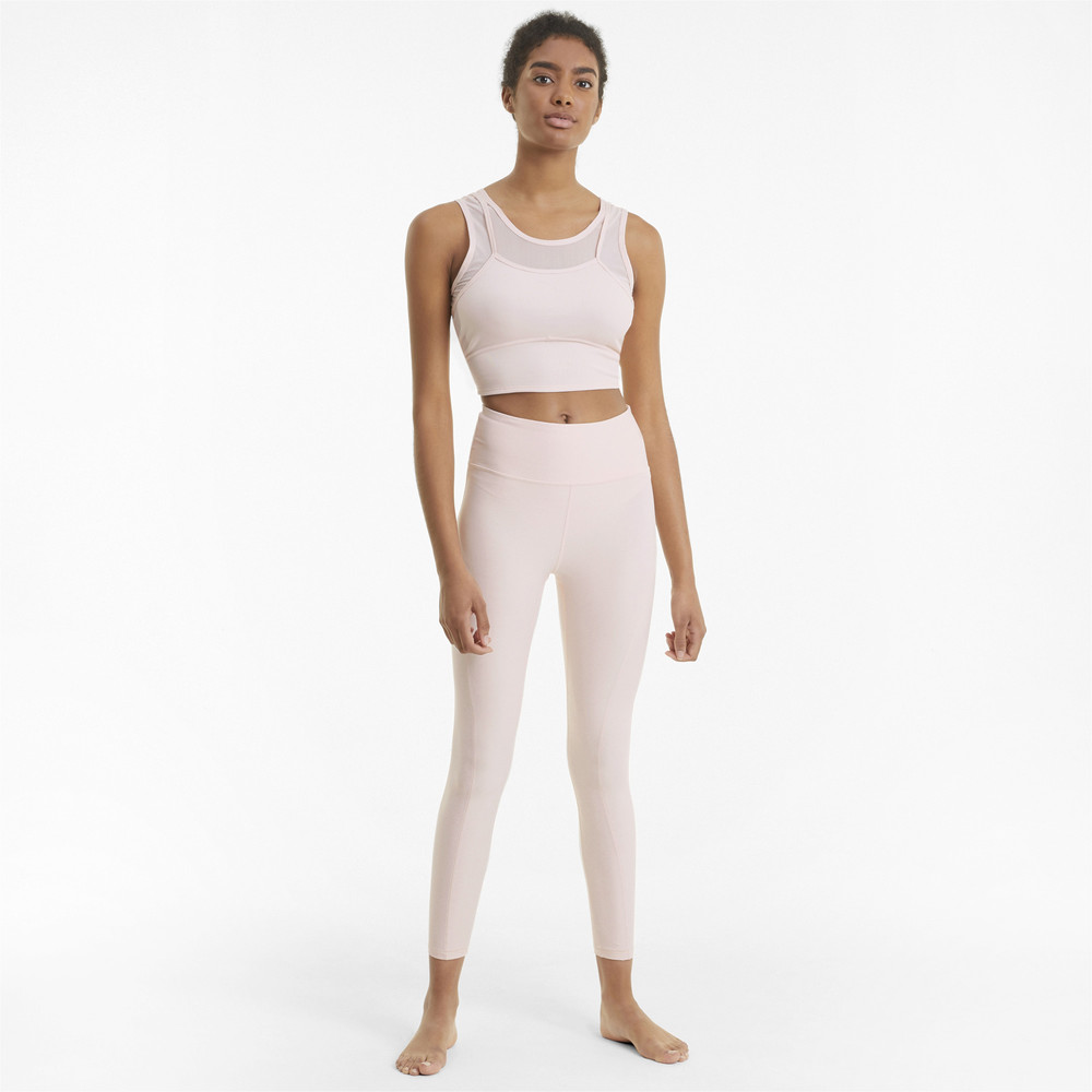Топ Studio Layered Women's Training Crop Top Puma - Puma Топ Studio Layered Women's Training Crop Top Puma - Пол: Женский