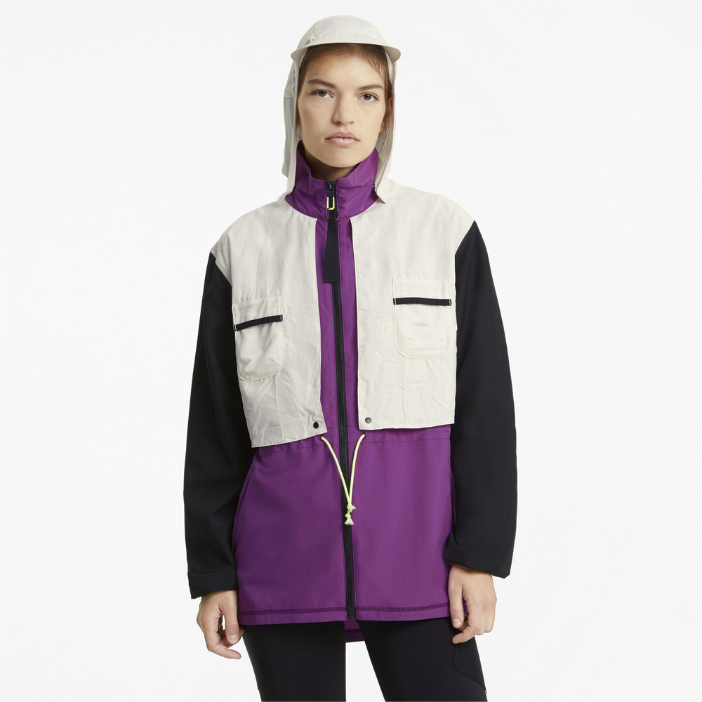 Куртка PUMA x FIRST MILE Woven Women's Training Jacket Puma - Puma Куртка PUMA x FIRST MILE Woven Women's Training Jacket Puma - Цвет: Черный